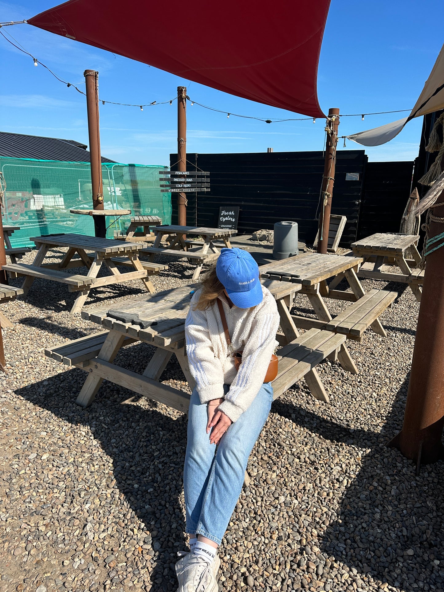 Blue Vintage Style Cap