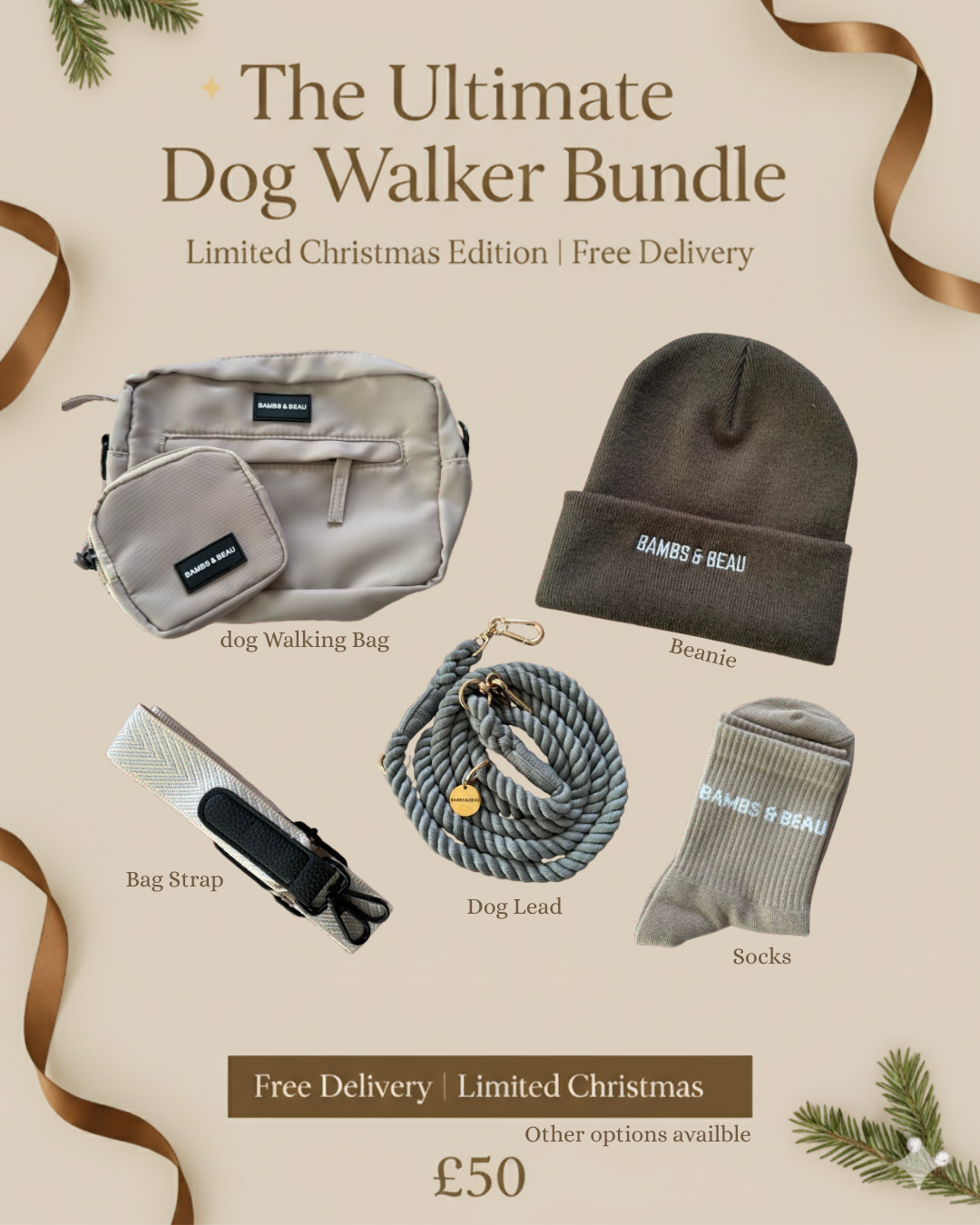 The Ultimate Winter Walk Upgrade: Introducing the Limited Edition Dog Walking Bundle