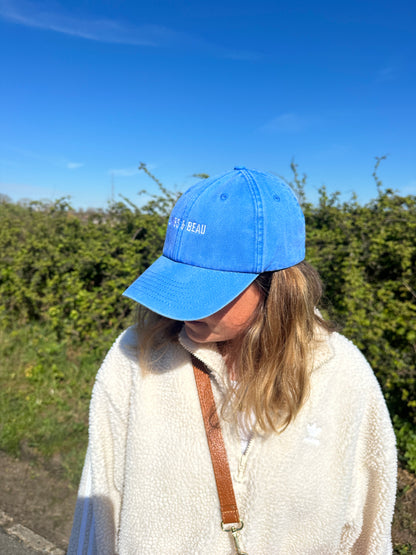 Blue Vintage Style Cap