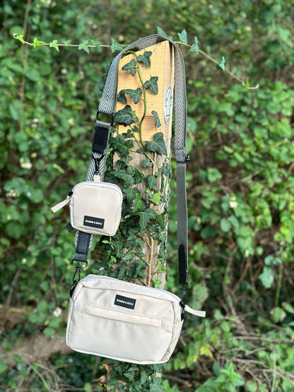 Cream Dog Walking Bag