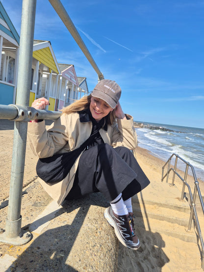 Brown Vintage Style Cap