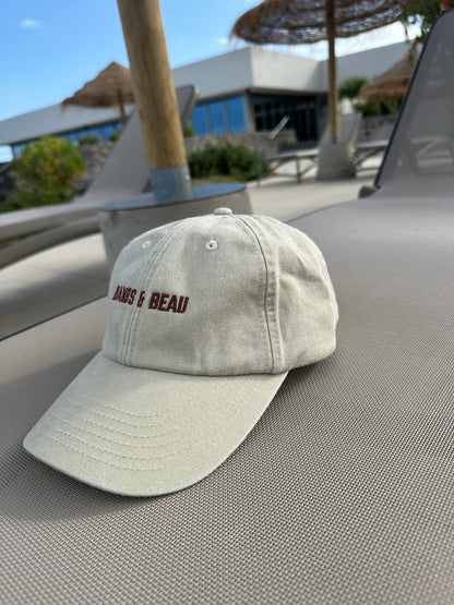 Cream Vintage Style Cap