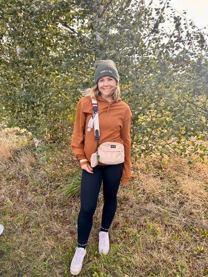 Cream Dog Walking Bag