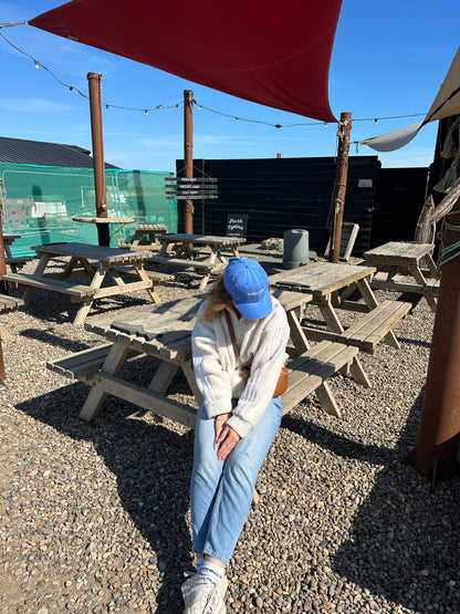 Blue Vintage Style Cap