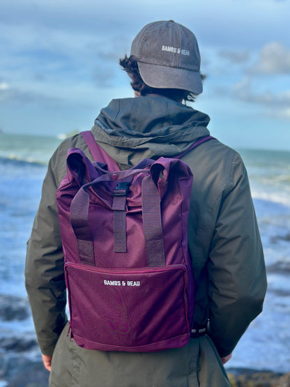 Burgundy Rucksack