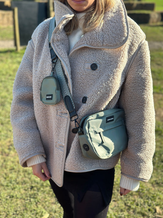 Green Dog Walking Bag