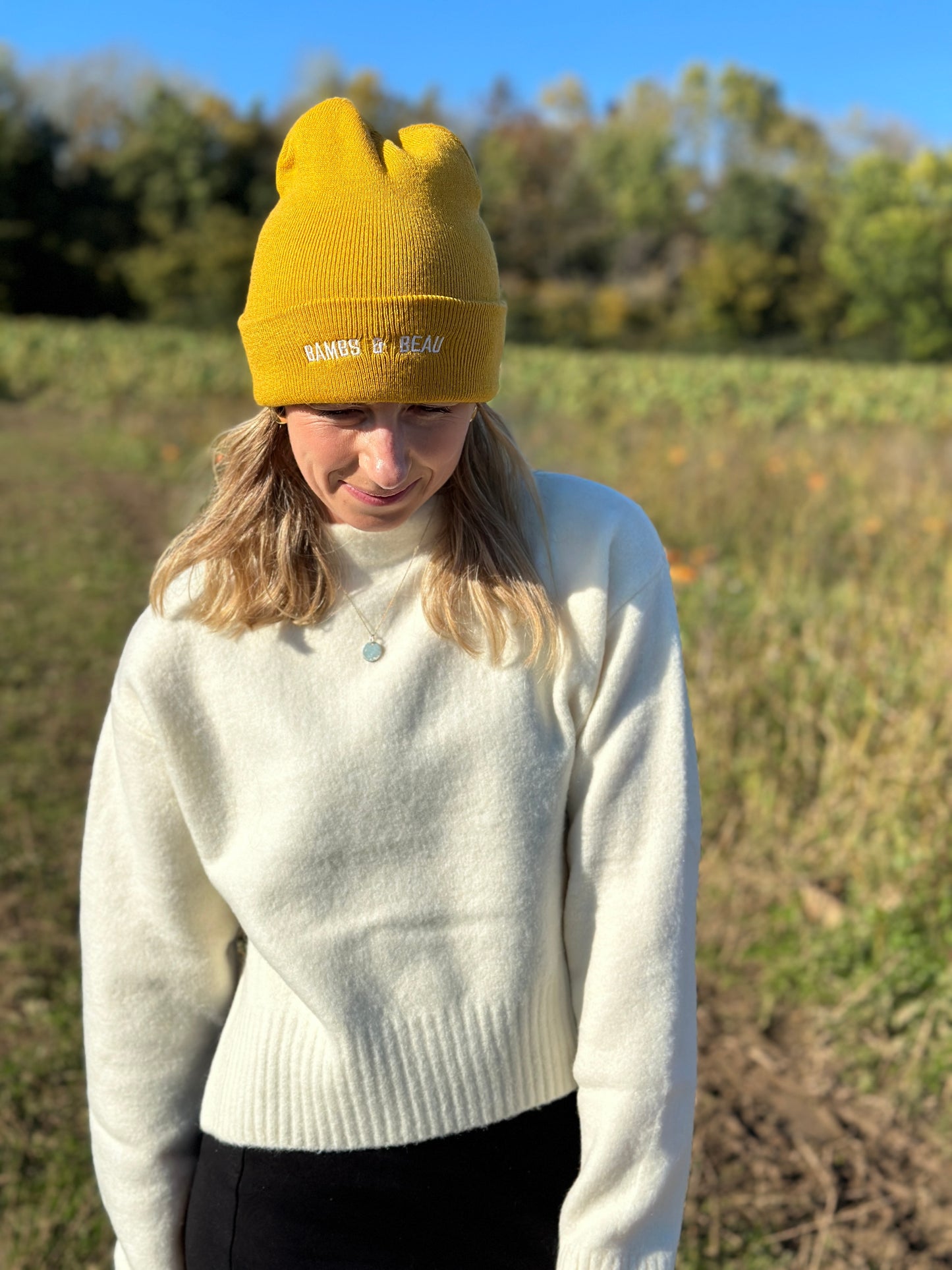 Mustard Beanie