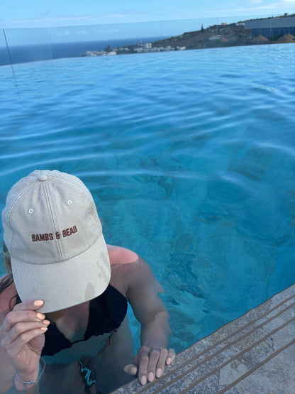 Cream Vintage Style Cap