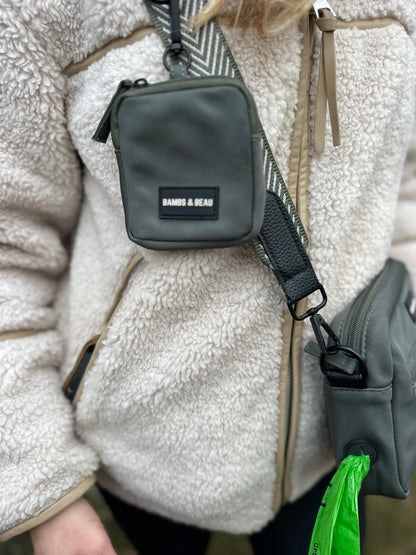 Green Dog Walking Bag