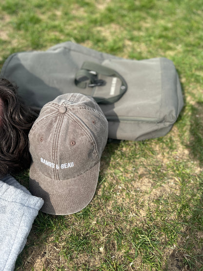 Brown Vintage Style Cap