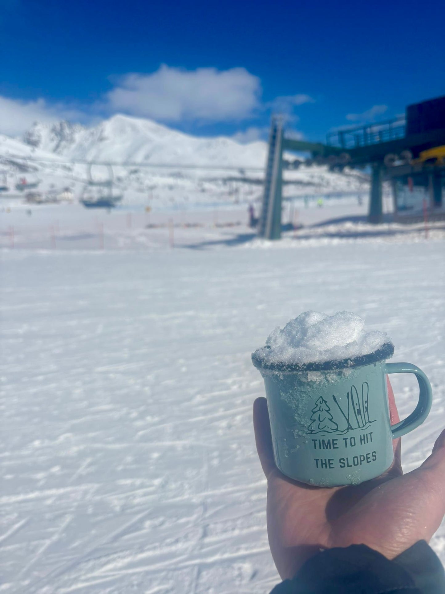 Skiing Mug