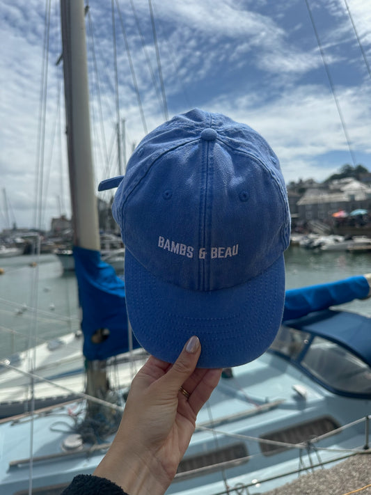 Blue Vintage Style Cap