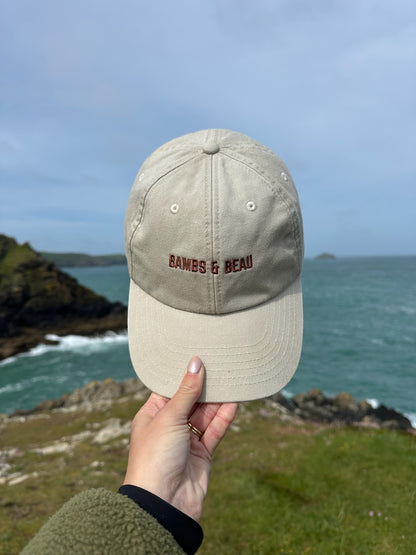 Cream Vintage Style Cap