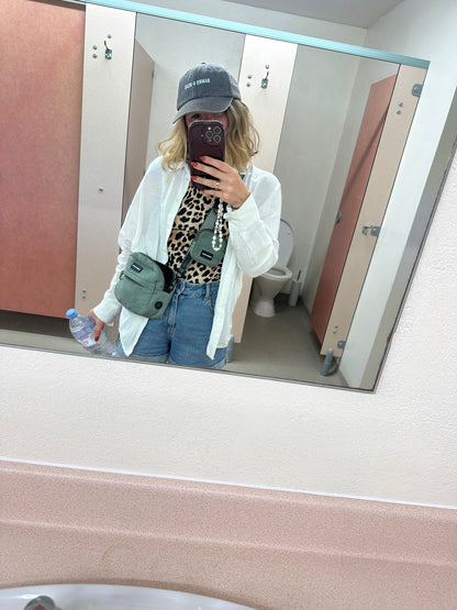 Brown Vintage Style Cap