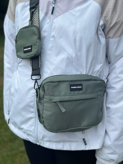 Green Dog Walking Bag