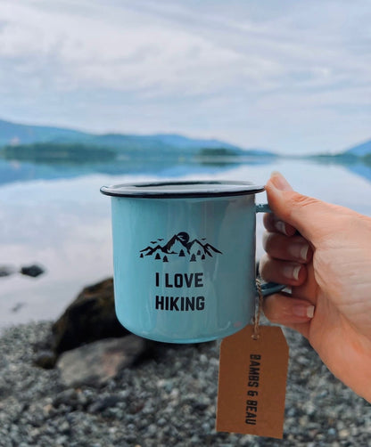 I Love Hiking Mug