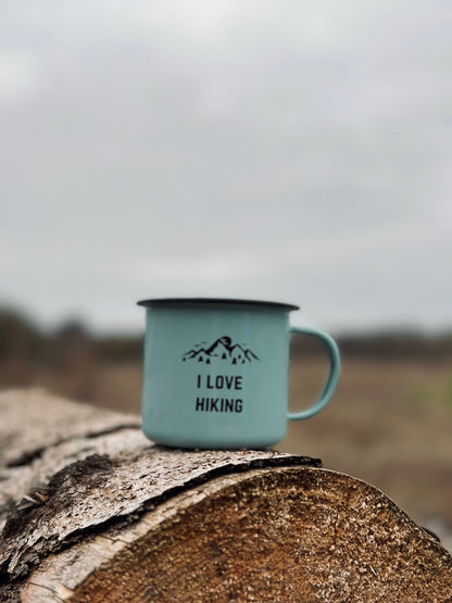 I Love Hiking Mug
