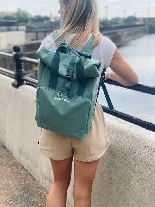 Sage Green Rucksack