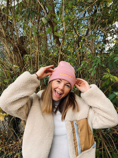 Pink Beanie