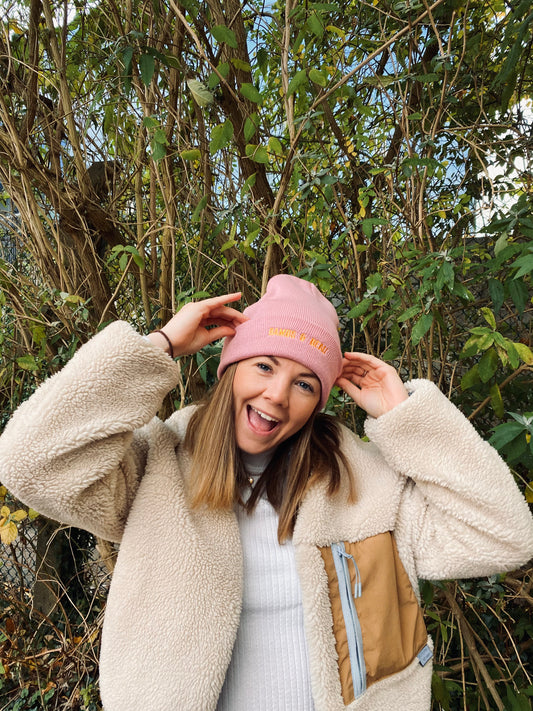 Pink Beanie