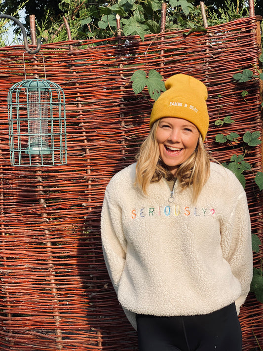 Mustard Beanie - Wild Meadow