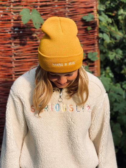 Mustard Beanie